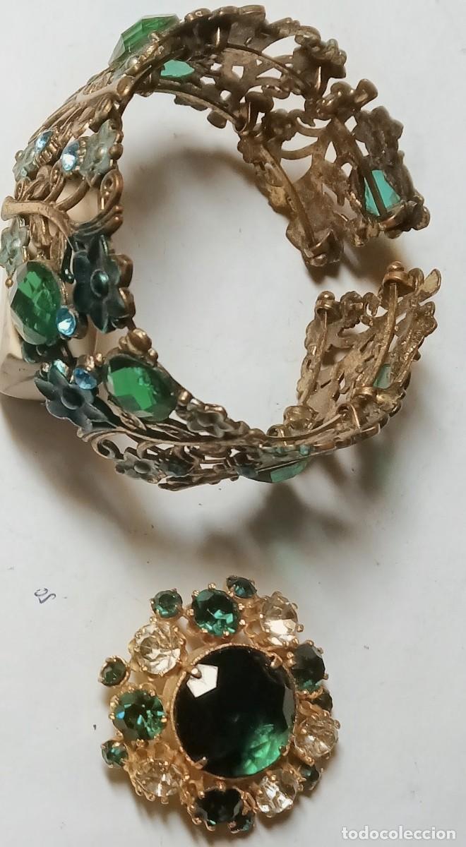 Jewelry: PULSERA Y BROCHE HACIENDO JUEGO., ENV&Iacute;O CORREO CERTIFICADO 6,50 &euro;