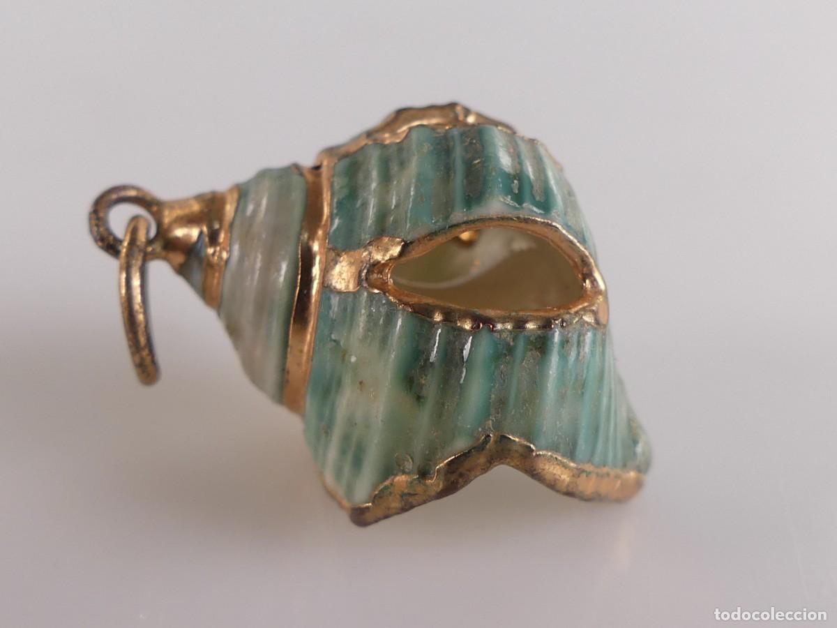 Joaillerie: PRECIOSO COLGANTE CARACOLA MARINA BONITO DISE&Ntilde;O