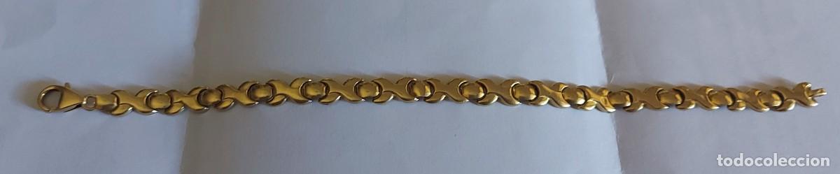Joyeria: PULSERA ESCLAVA DE DISE&Ntilde;O ORO 18K