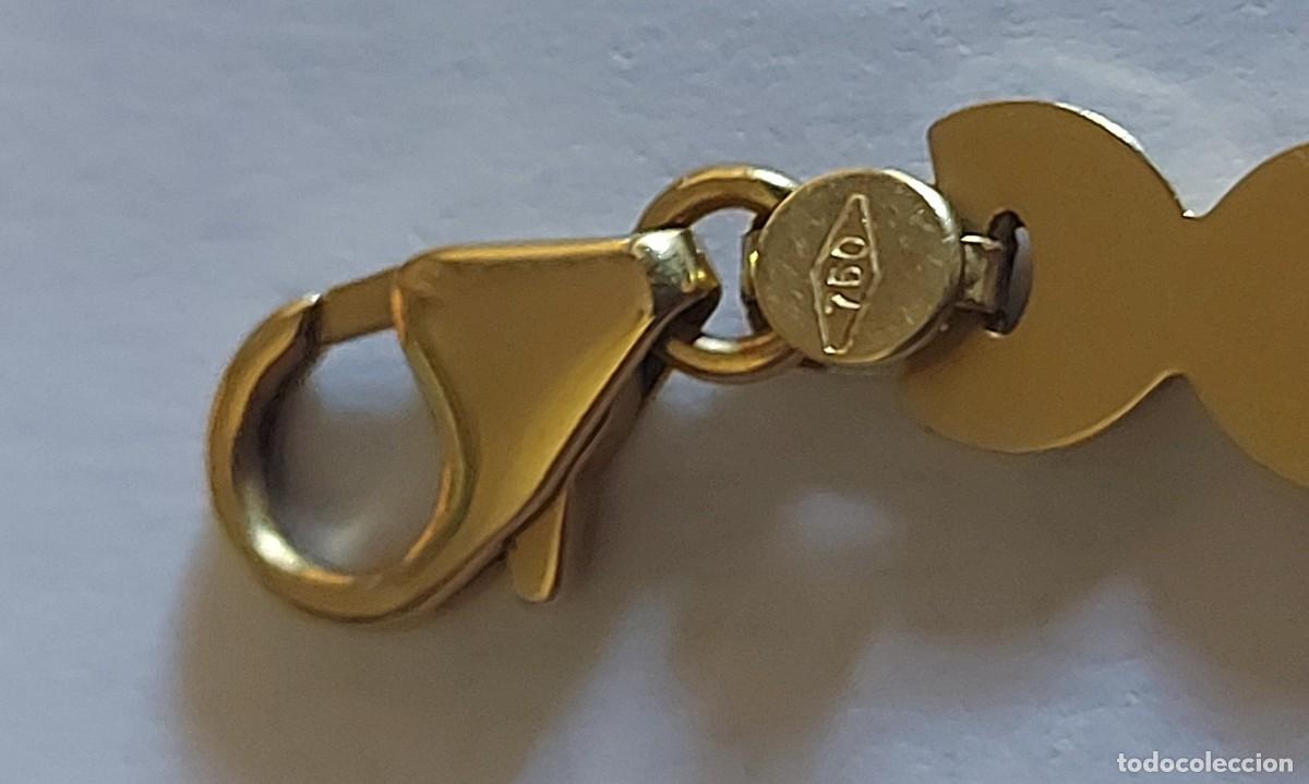Joyeria: PULSERA ESCLAVA DE DISE&Ntilde;O ORO 18K - Foto 4