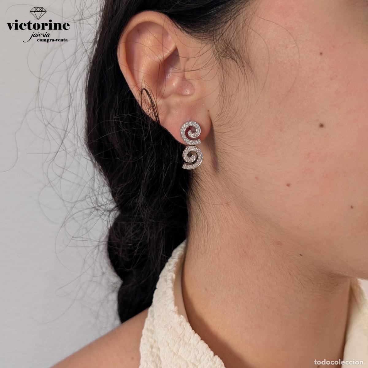 Joyeria: Pendientes de oro 18K y diamantes - Foto 2