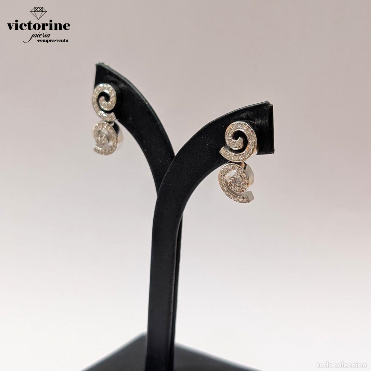 Joyeria: Pendientes de oro 18K y diamantes - Foto 3