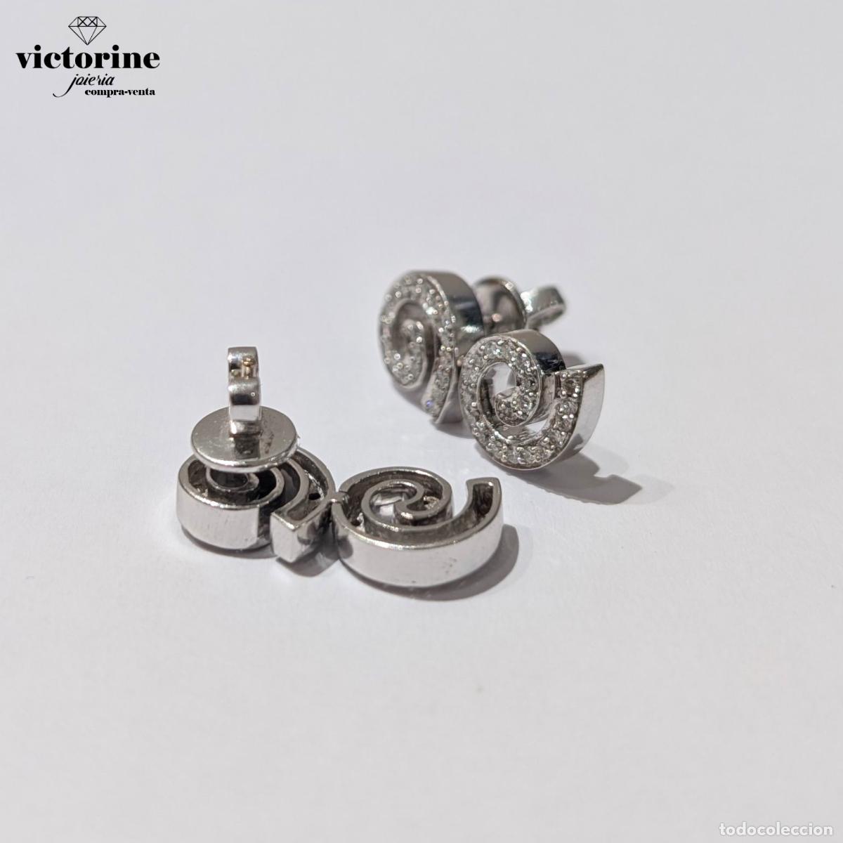 Joyeria: Pendientes de oro 18K y diamantes - Foto 4