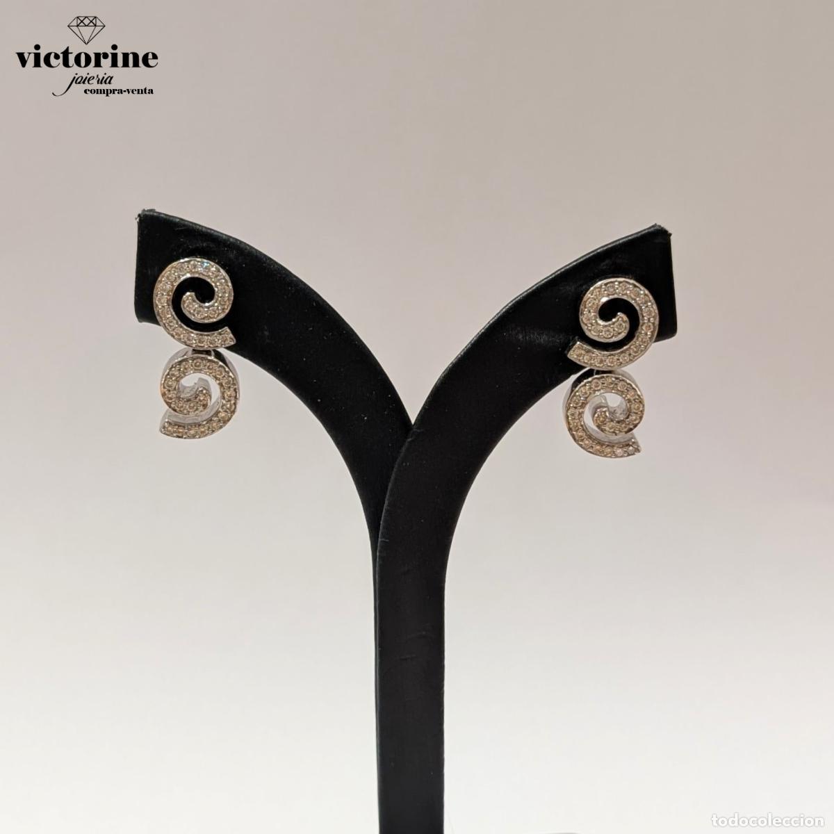 Joyeria: Pendientes de oro 18K y diamantes - Foto 1