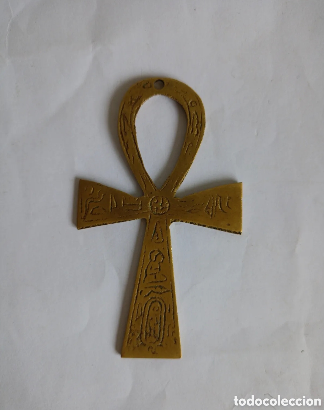 Joyeria: CRUZ ANKH EGIPCIA DE METAL LLAVE DE LA VIDA