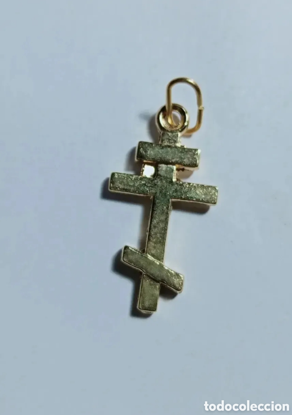 Schmuck: Colgante cruz bizantina rusa