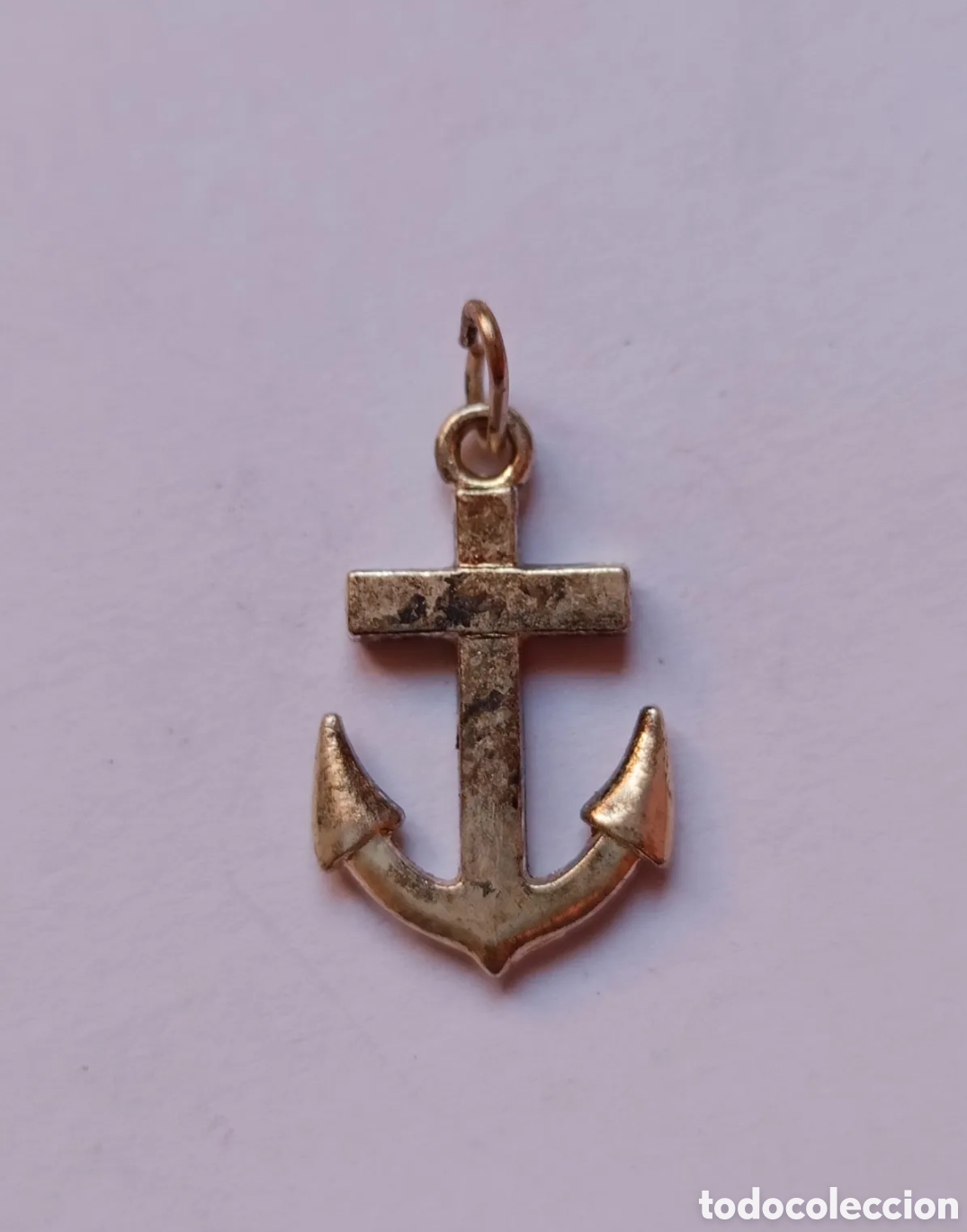Jewelry: Colgante cruz ancorada ancla