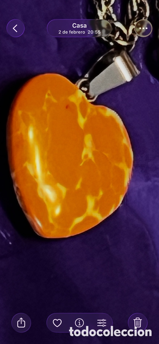 Joyeria: Coraz&oacute;n de Cornalina - Foto 2