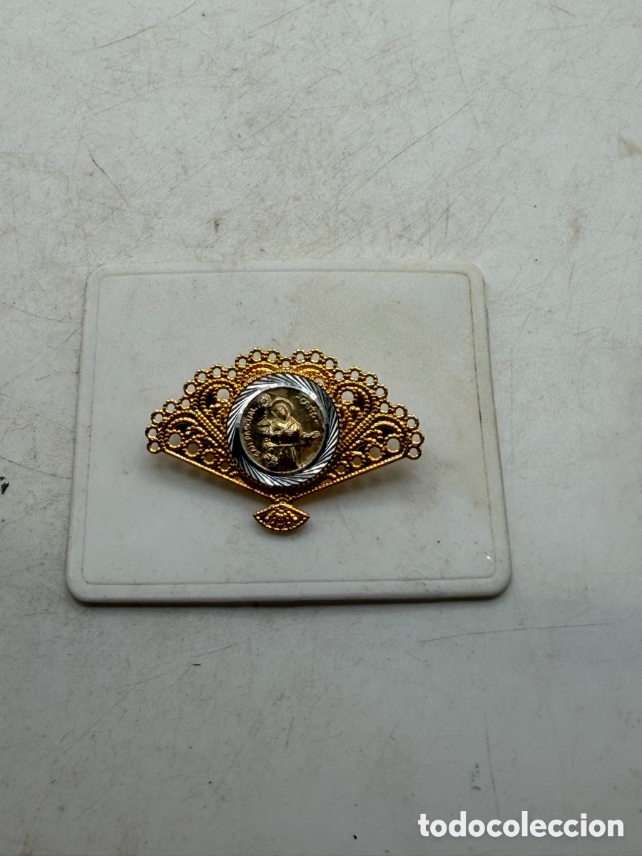 Schmuck: Broche Vintage Dorado