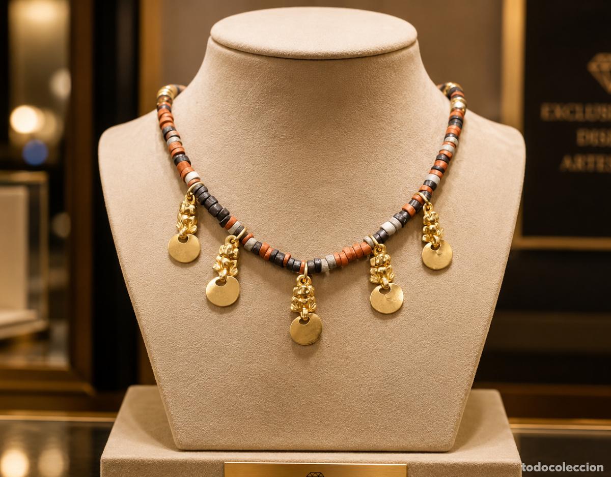 Joyeria: COLLAR CON CINCO COLGANTES : CULTURA PRECOLOMBINA &middot; JOYER&Iacute;A MUSEO DEL ORO &middot; BOGOT&Aacute;