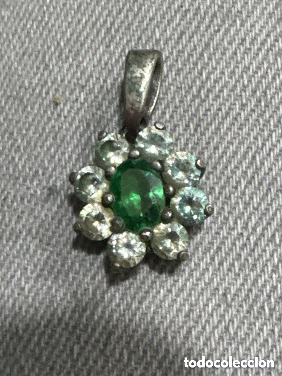 Jewelry: Colgante de plata con piedras naturales (A1)