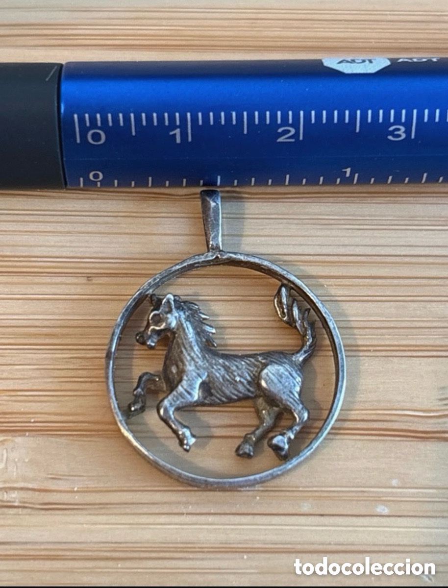 Jewelry: Colgante caballo plata de ley (A21)
