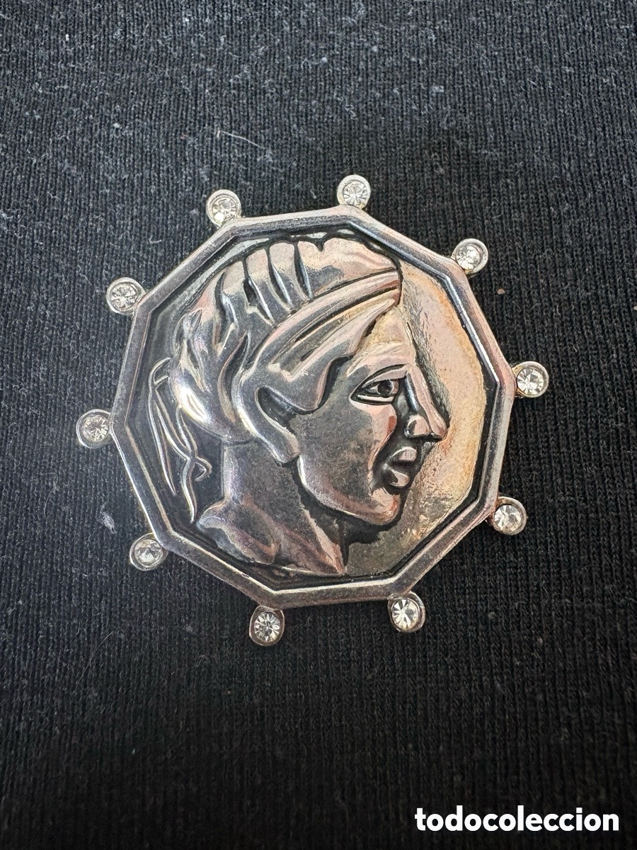 Joaillerie: Antiguo colgante con imagen de Grecia cl&aacute;sica (A15)