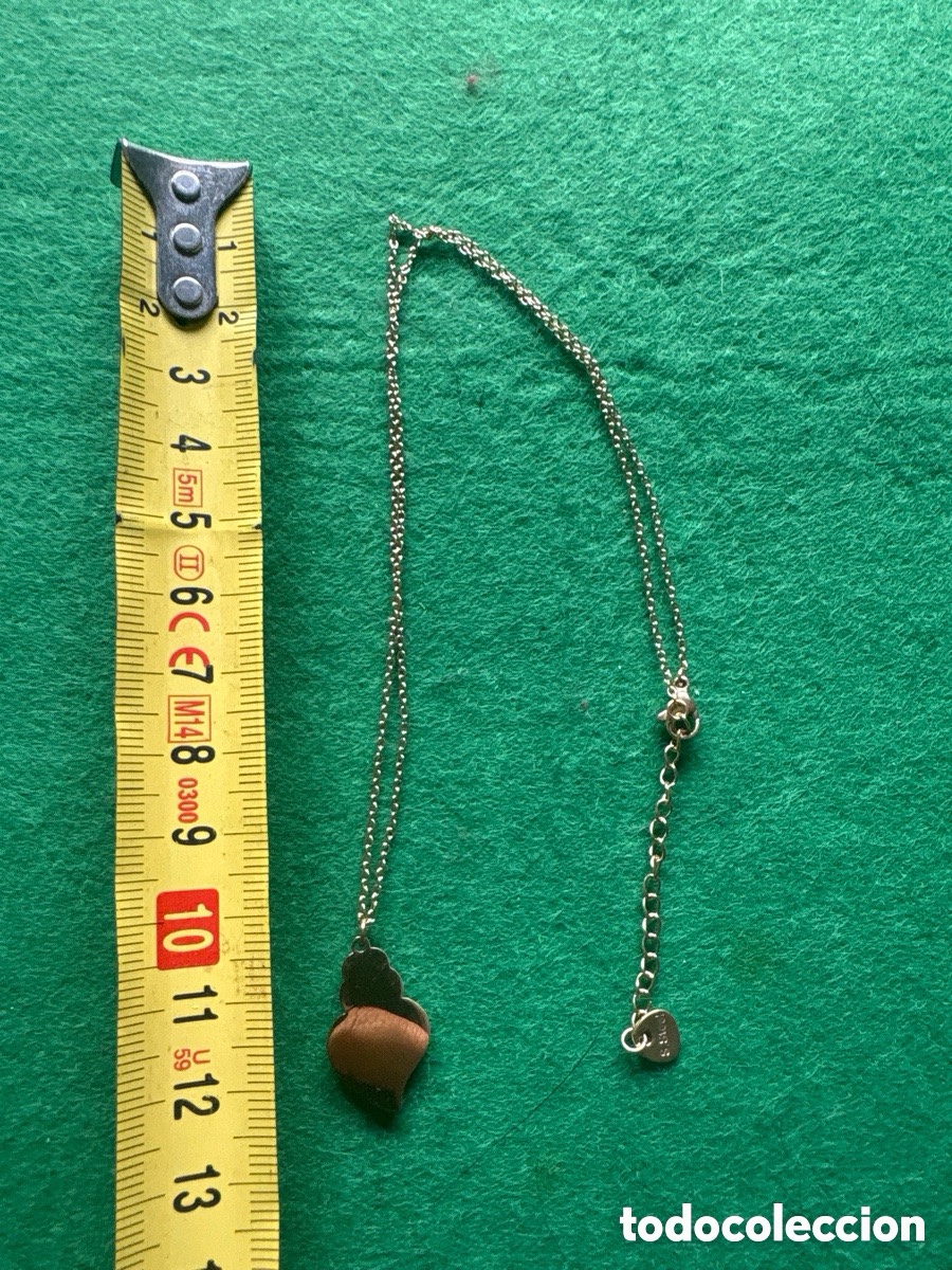 Joyeria: Cadena con colgante dorado y n&aacute;car (A6) - Foto 3