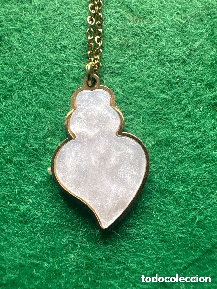 Joyeria: Cadena con colgante dorado y n&aacute;car (A6) - Foto 1