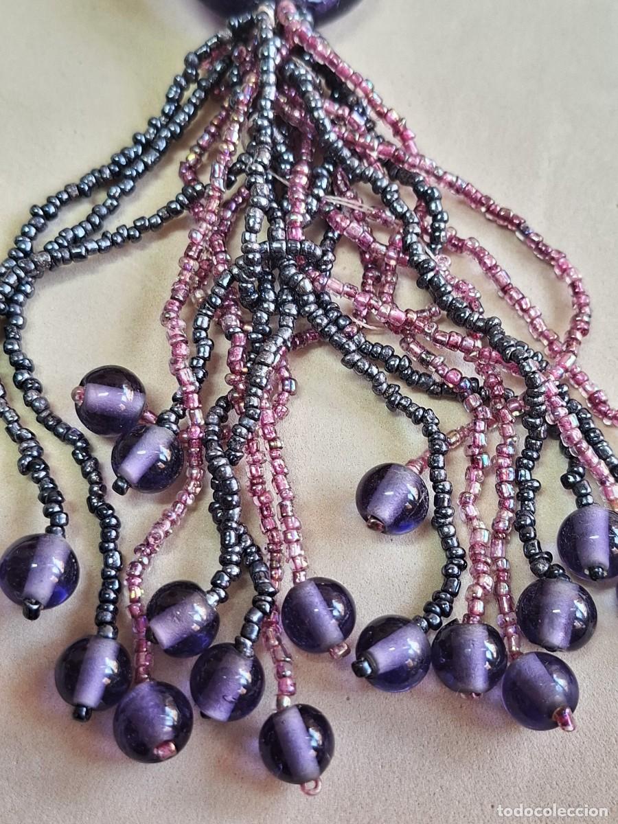 Joyeria: COLLAR MORADO ESTILO BOHO CON RECORTES - Foto 5