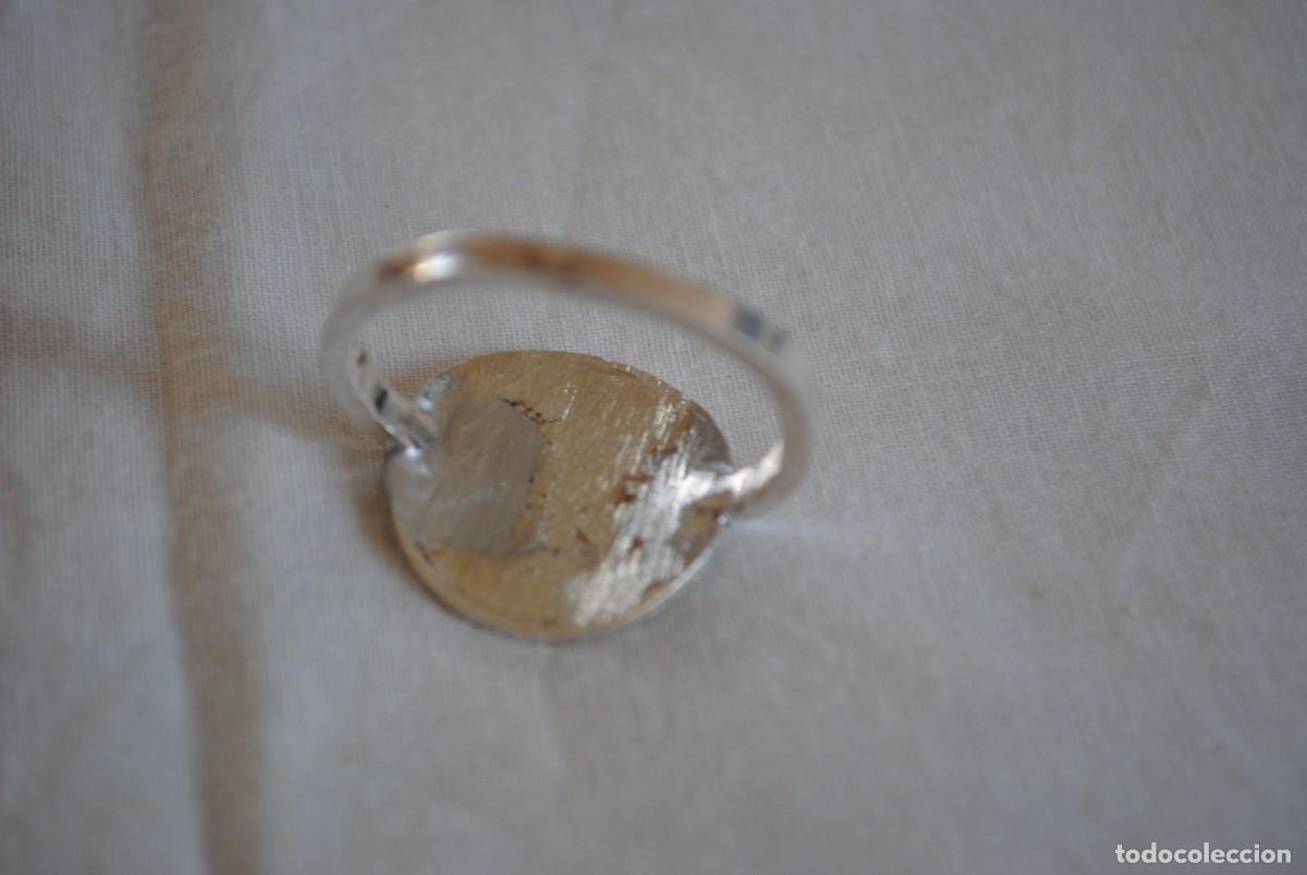 Joyeria: ANILLO DE PLATA ARTESANO CON MONEDA . - Foto 4
