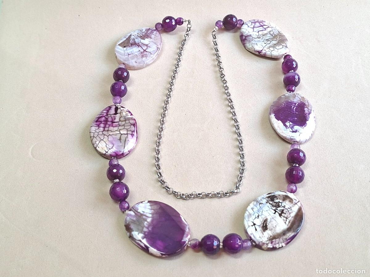 Joyeria: COLLAR DE AMATISTA - GLICIA EN FLOR - Foto 2