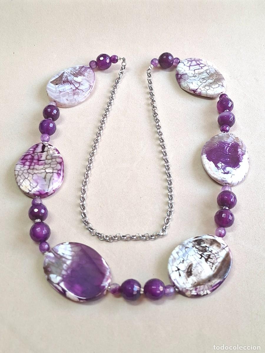 Joyeria: COLLAR DE AMATISTA - GLICIA EN FLOR - Foto 3