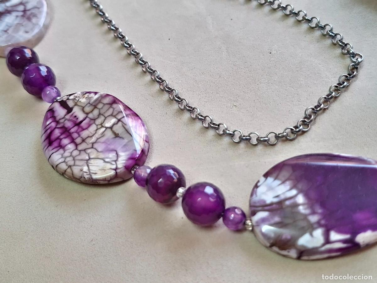 Joyeria: COLLAR DE AMATISTA - GLICIA EN FLOR - Foto 4