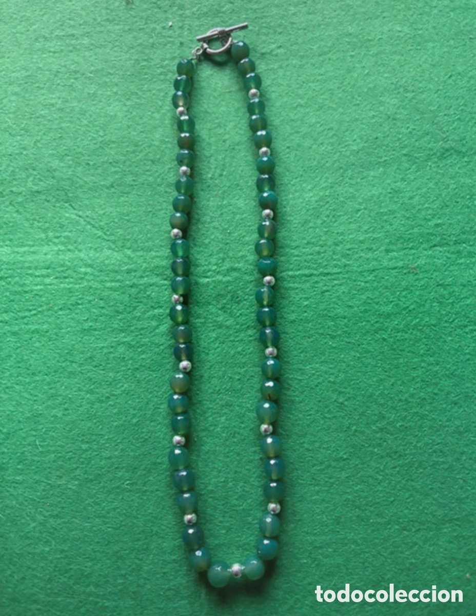 Joyeria: Collar piedras verdes aventurina (E1) - Foto 3