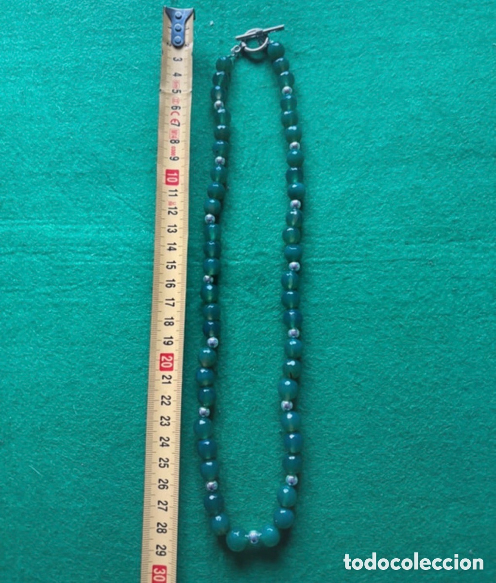 Joyeria: Collar piedras verdes aventurina (E1) - Foto 4