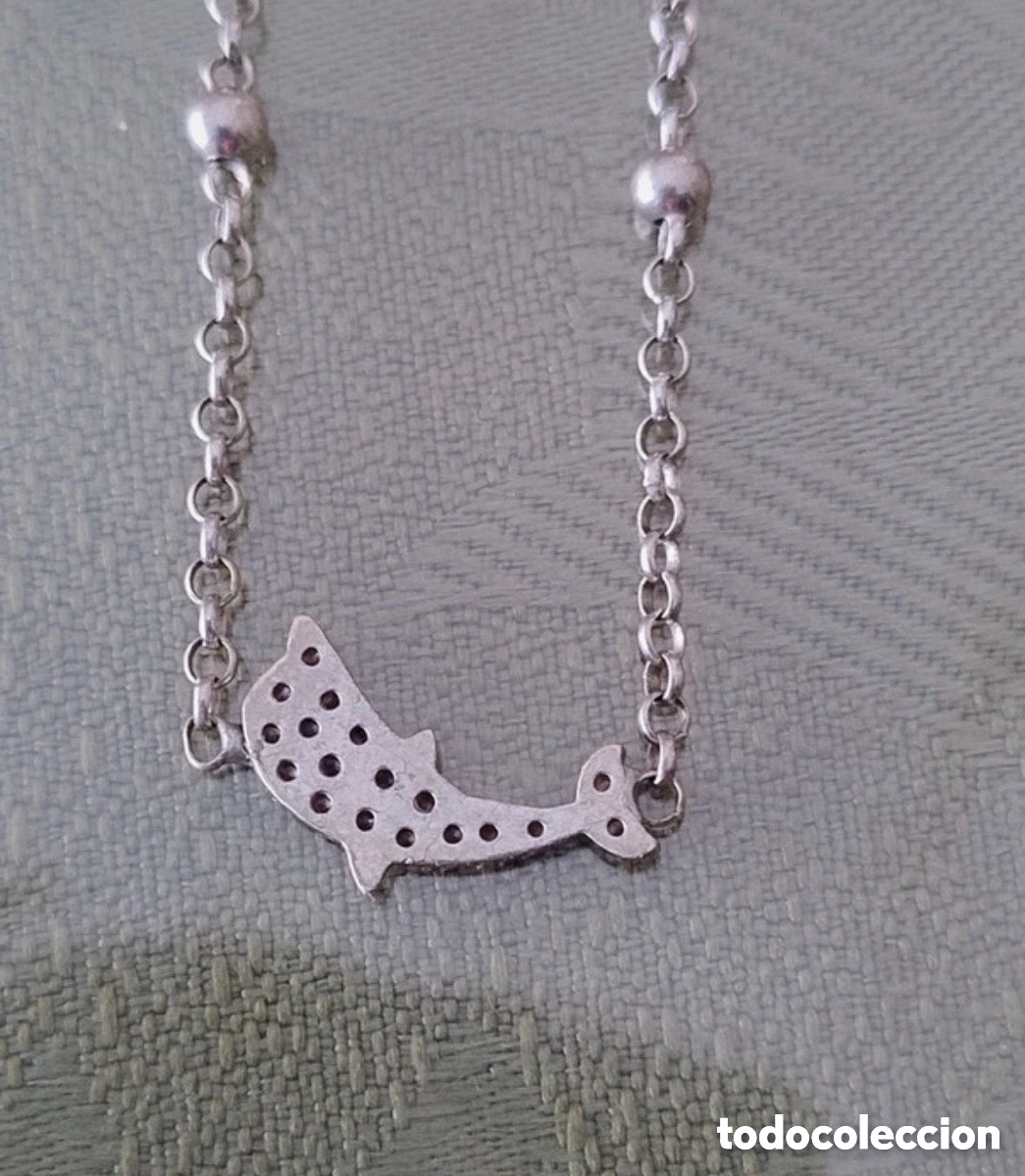 Joyeria: Pulsera con delf&iacute;n plata de ley 925 (A5) - Foto 3