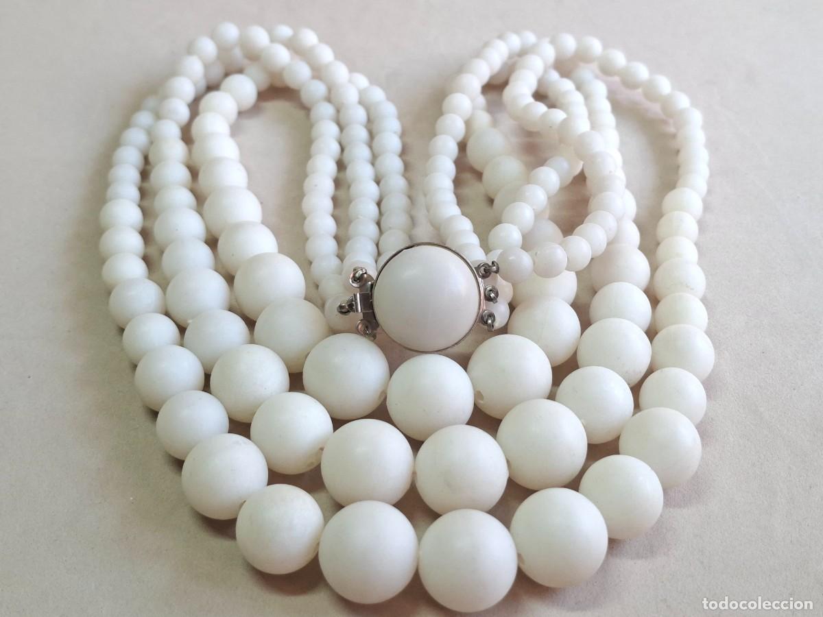 Gioielleria: COLLAR VINTAGE DE TRES PIEDRAS DE LOS A&Ntilde;OS 50-60