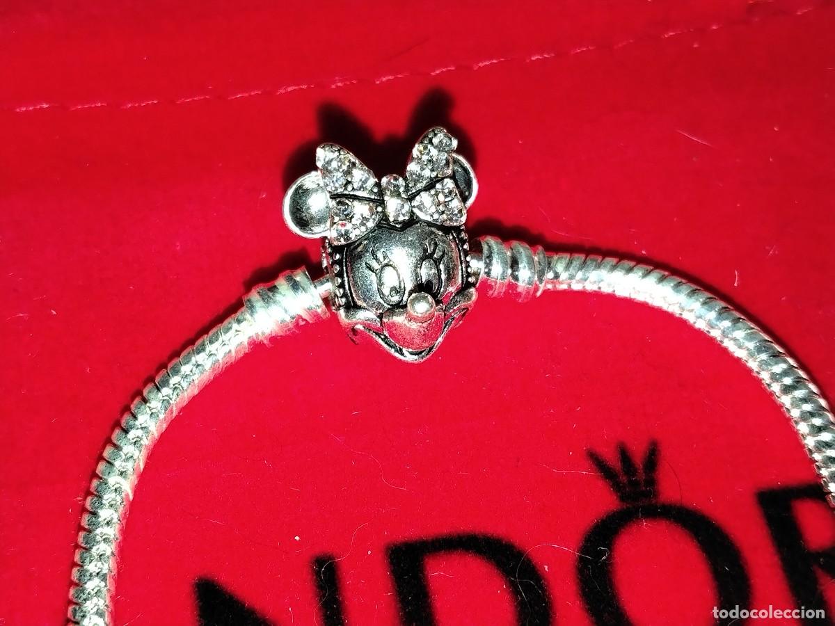 Jewelry: PULSERA PANDORA SACADA DE CAT&Aacute;LOGO DISNEY CHAPADA EN PLATA (20 cm)