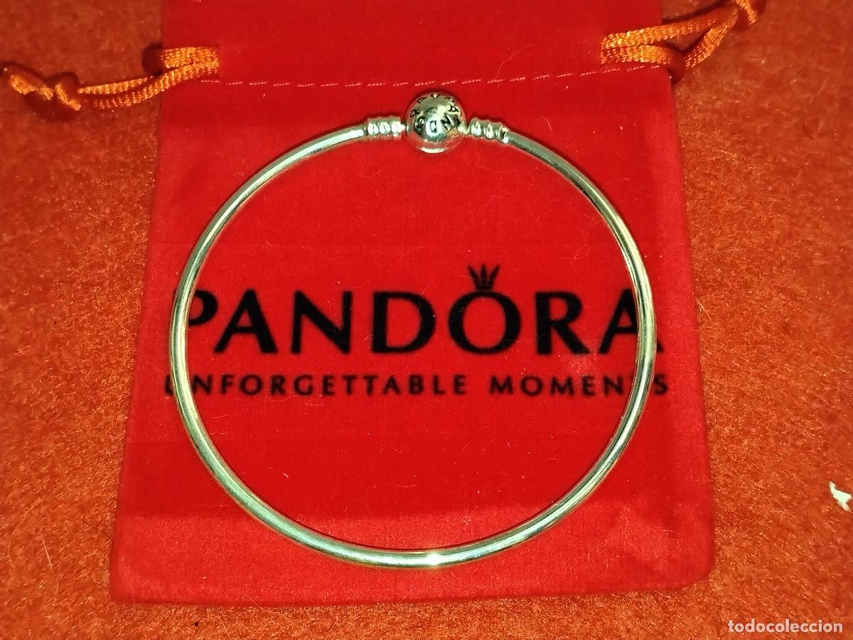 Jewelry: PULSERA PANDORA SACADA DE CAT&Aacute;LOGO CLAS&Iacute;CA CHAPADA EN PLATA (19 cm)