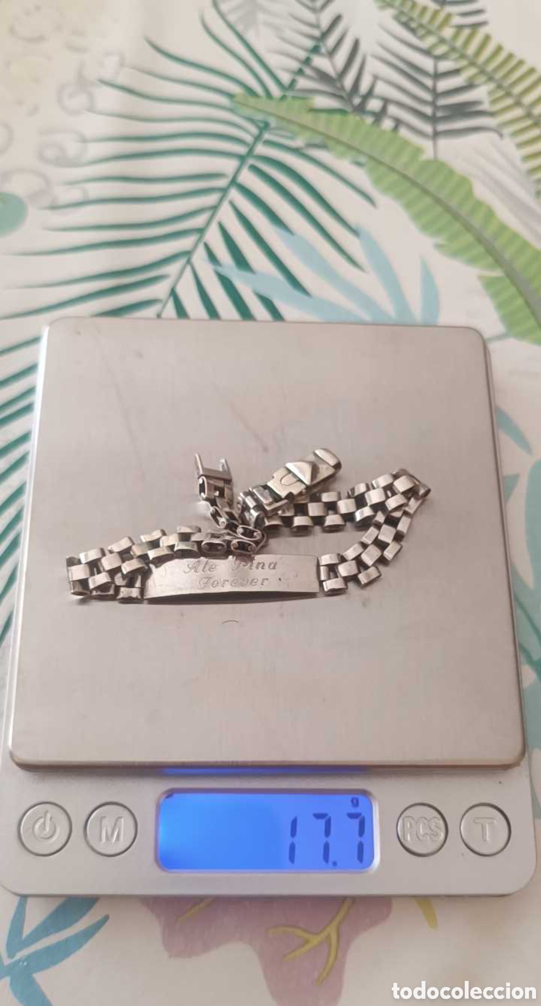 Joyeria: Esclava de plata 925 origen Italia.