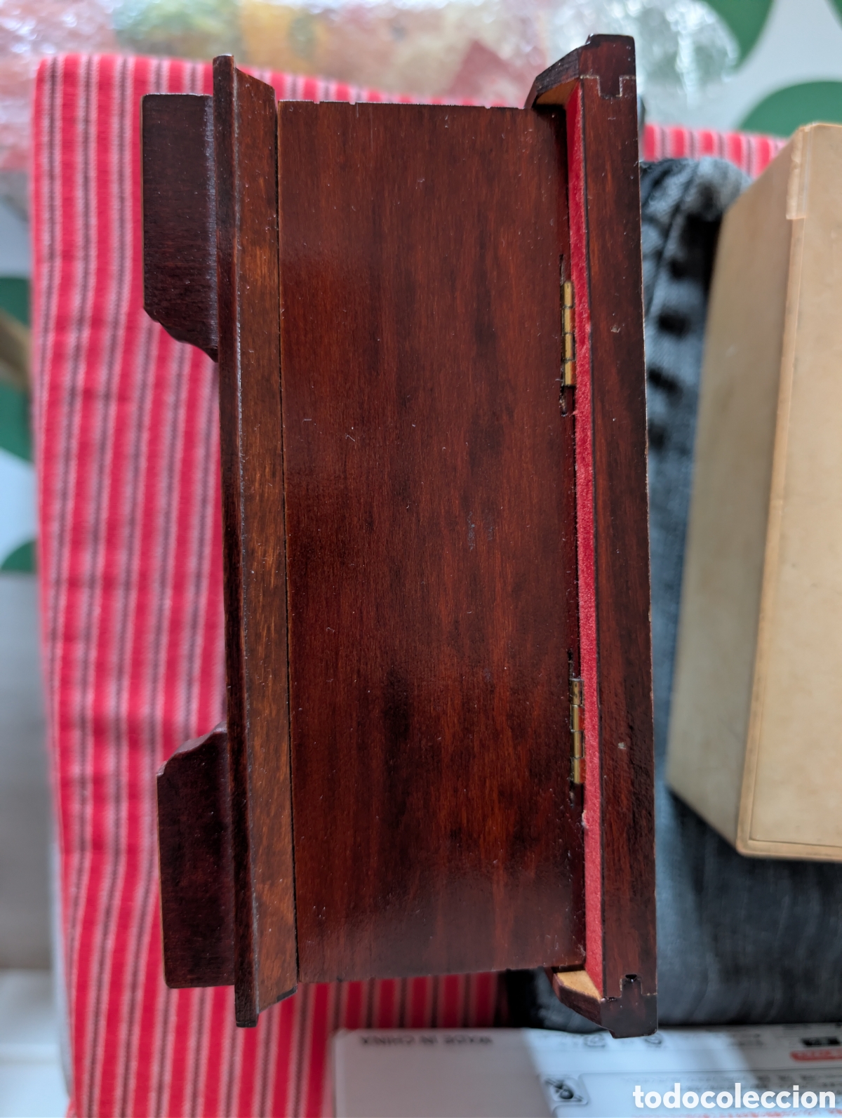 Joyeria: Joyero antiguo de madera - Foto 4