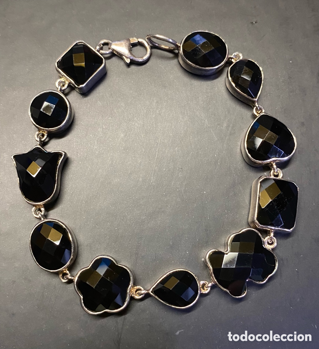 Joyeria: Pulsera Tous de plata con gemas de onix negro - Foto 2