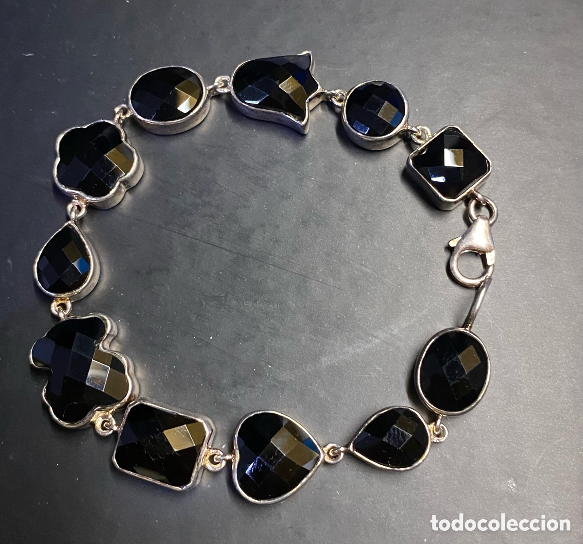 Joyeria: Pulsera Tous de plata con gemas de onix negro - Foto 4