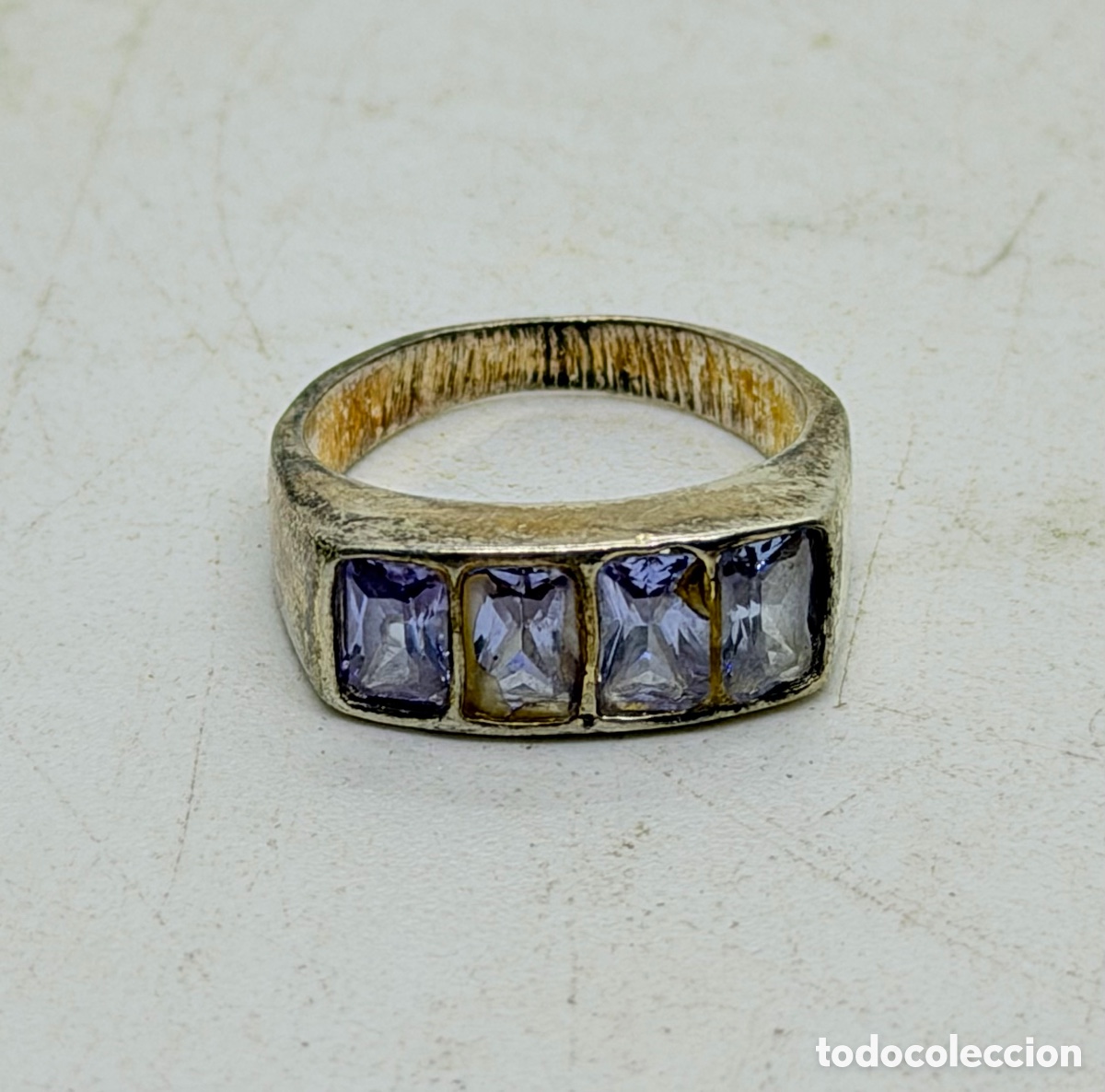 Joyeria: Anillo Plateado Vintage