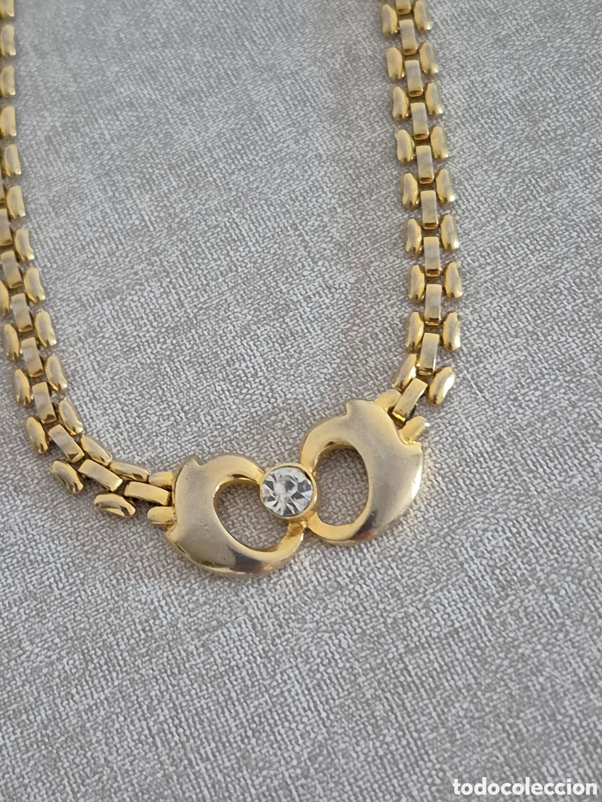 Joyeria: PRECIOSO COLLAR VINTAGE CON CIRCONITA Y CONTRASTE. REF S4 C JOYER&Iacute;A VINTAGE BIS 140726