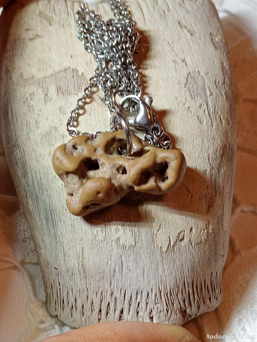 Joyeria: COLGANTE CON PIEDRA PROTECTORA NATURAL (SIN USAR)