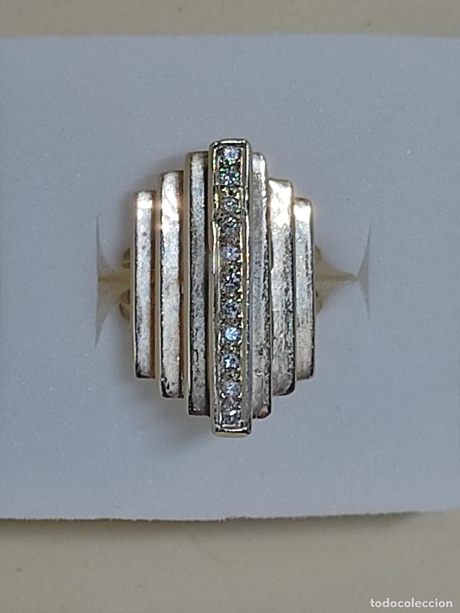 Joyeria: Gran sortija oro macizo y brillantes naturales - Foto 10