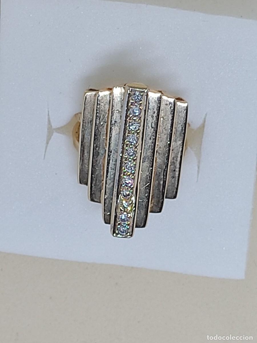 Joyeria: Gran sortija oro macizo y brillantes naturales - Foto 12