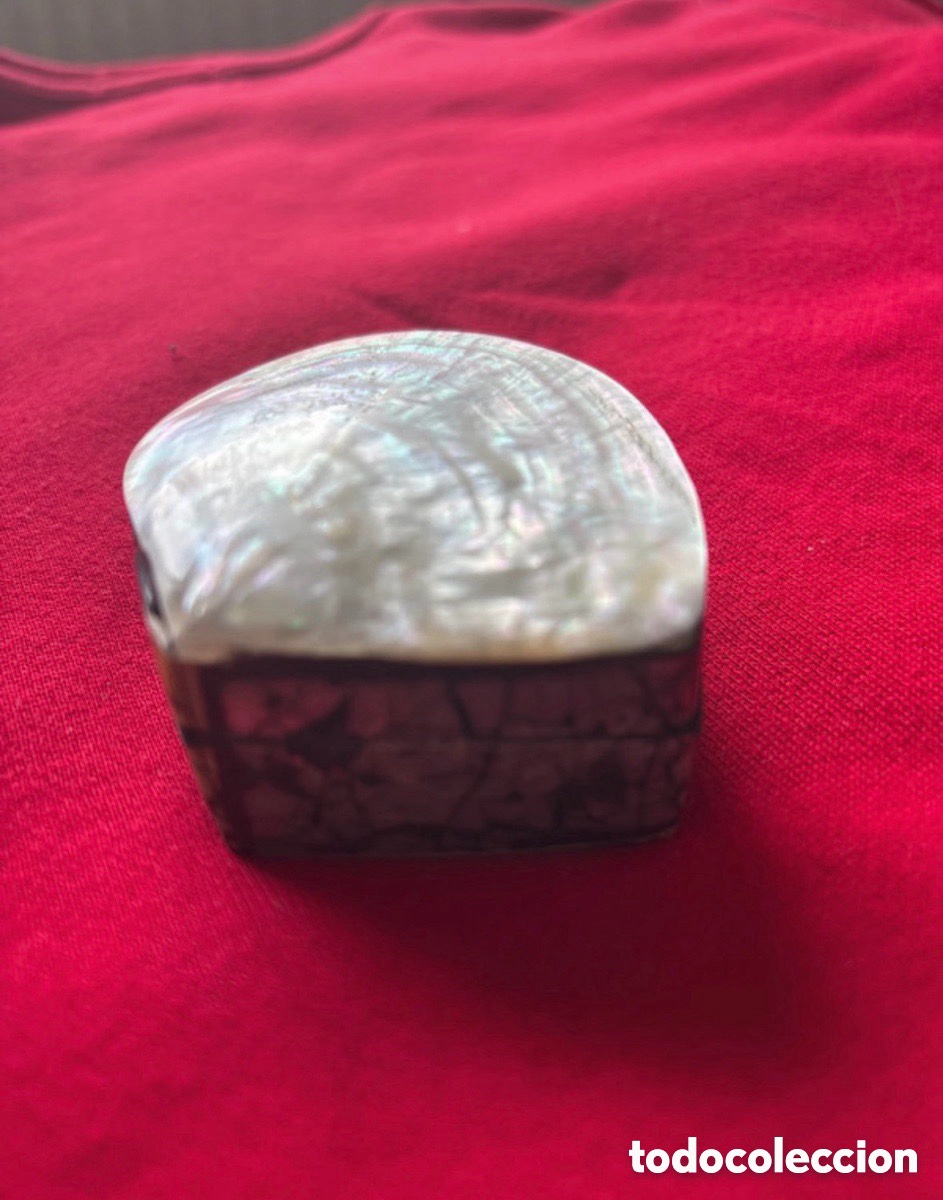 Joyeria: Precioso joyero o caja en n&aacute;car (E1) - Foto 3