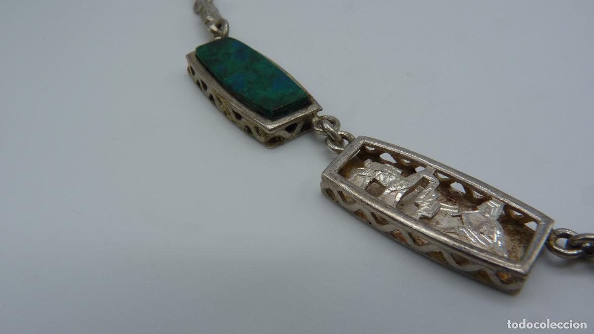 Joyeria: COLLAR MOTIVOS INCAS EN PLATA DE 925MM. - Foto 3