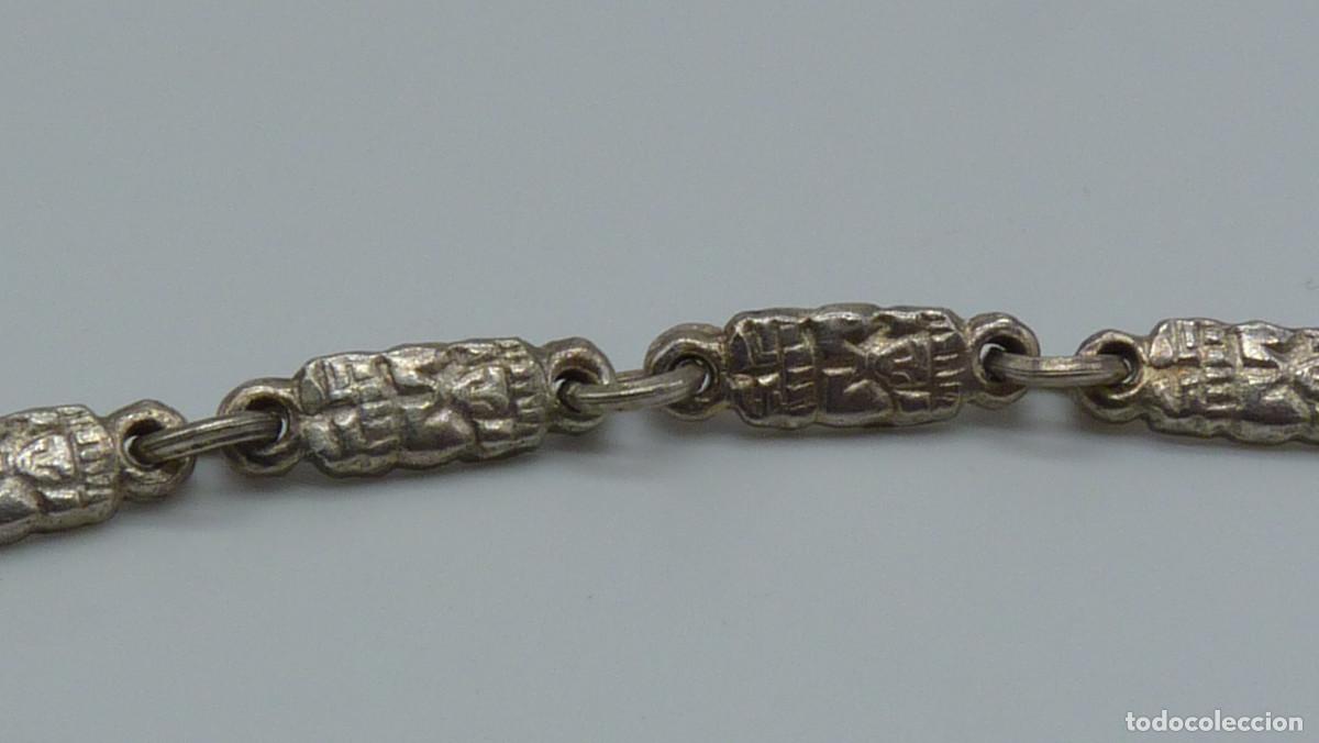 Joyeria: COLLAR MOTIVOS INCAS EN PLATA DE 925MM. - Foto 6