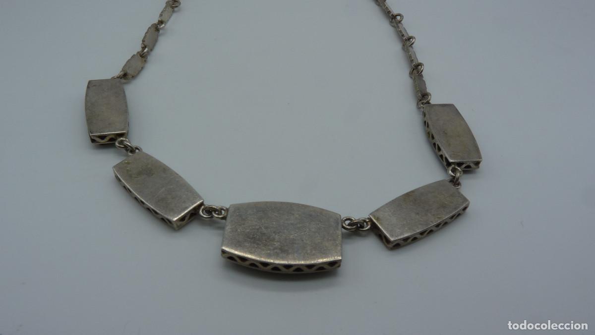 Joyeria: COLLAR MOTIVOS INCAS EN PLATA DE 925MM. - Foto 7