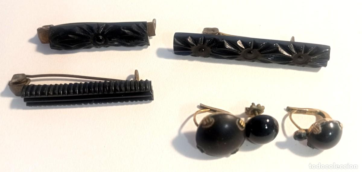Joyeria: LOTE BROCHES PENDIENTES BAQUELITA - Foto 1