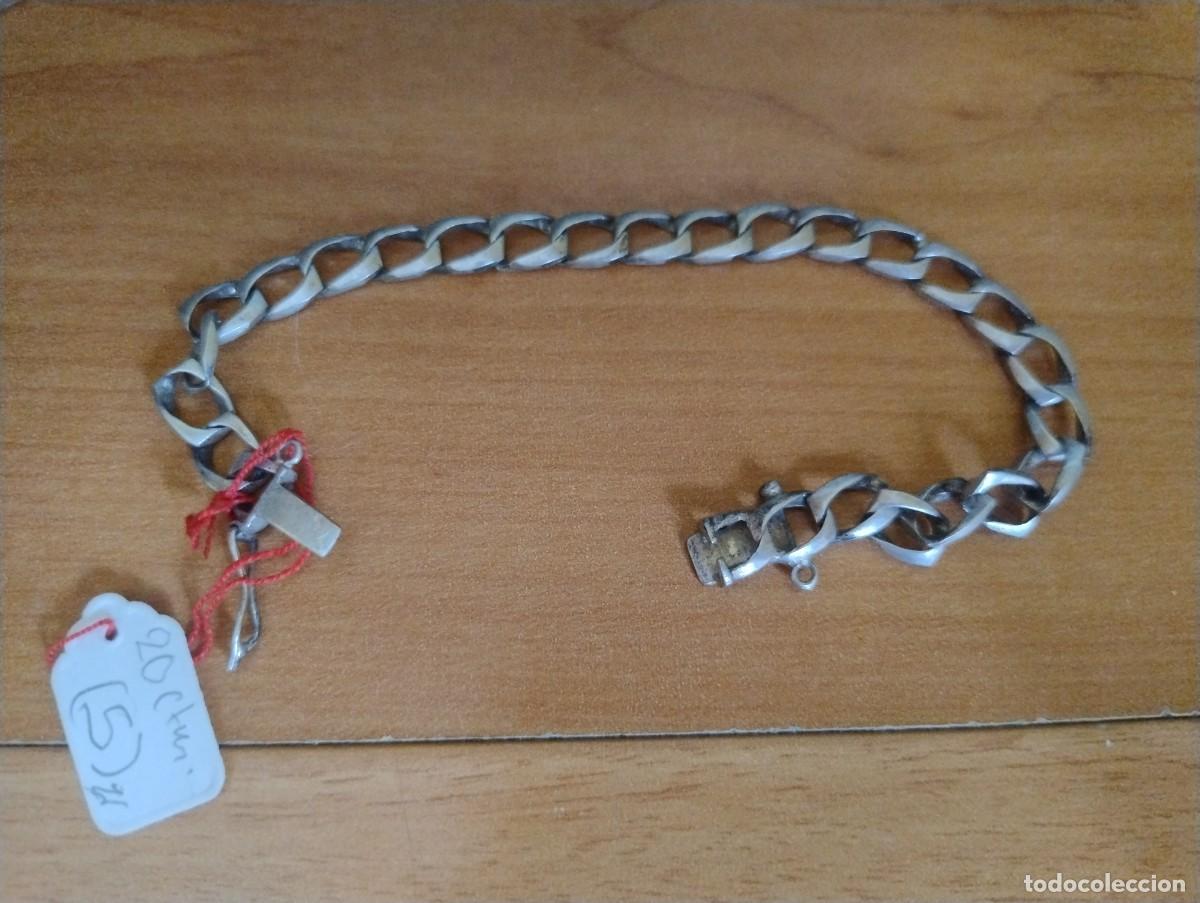 Joaillerie: Bonita pulsera eslabones en plata ?? 20 cmts