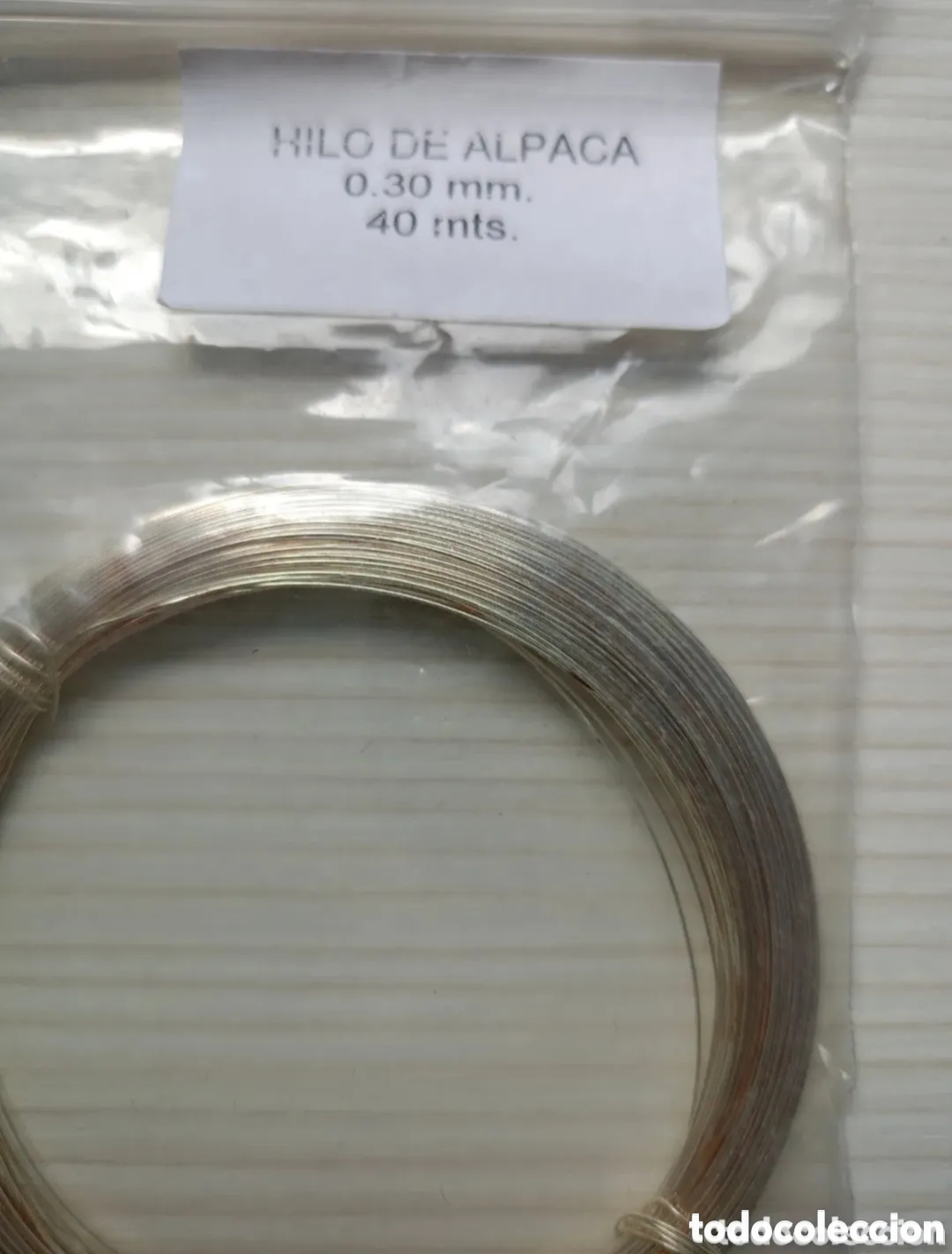 Joyeria: Paquete de hilo de alpaca para bisuter&iacute;a 0,30mm 40mts