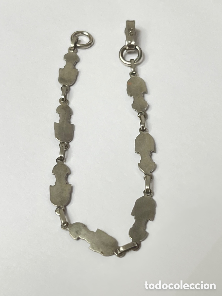 Joyeria: Pulsera estilo mexicano de plata /Pul398 - Foto 5