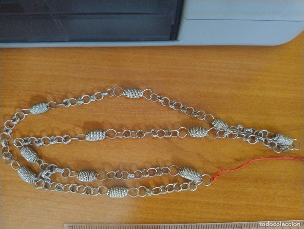 Joyeria: PRECIOSO COLLAR CON CADENA DE NUDO. 34 CM - Foto 2