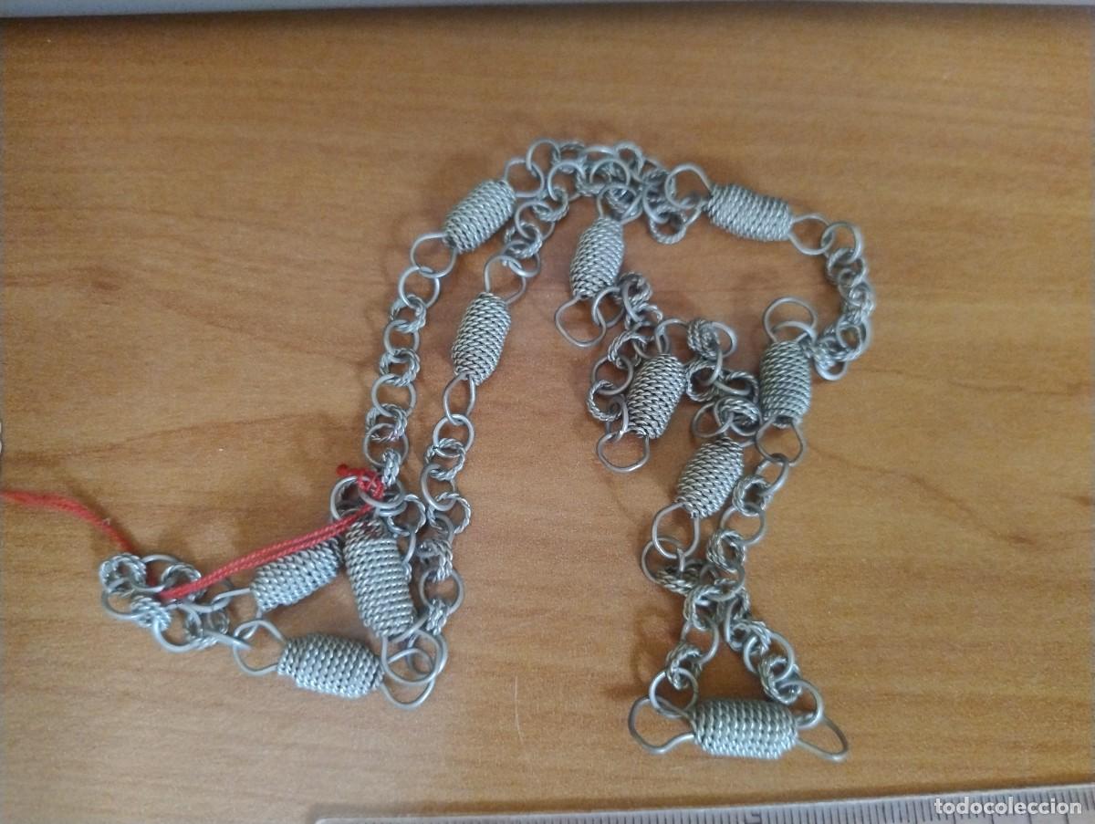 Joyeria: PRECIOSO COLLAR CON CADENA DE NUDO. 34 CM