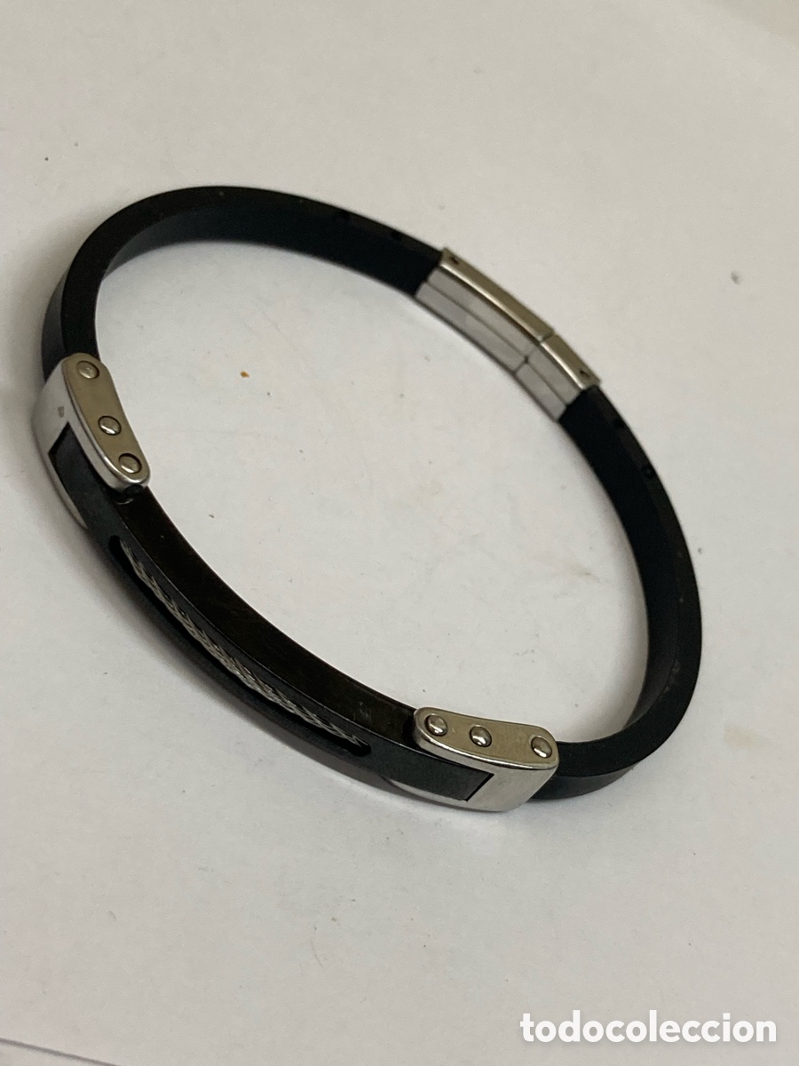 Joyeria: Pulsera Viceroy acero y caucho Pul410